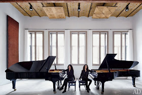 Piano Duo Katia and Marielle Labèque's Tuscan Home Architectural Digest