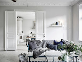 Apartamento de estilo escandinavo con una cocina increíble chicanddeco