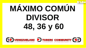  maximo comun divisor