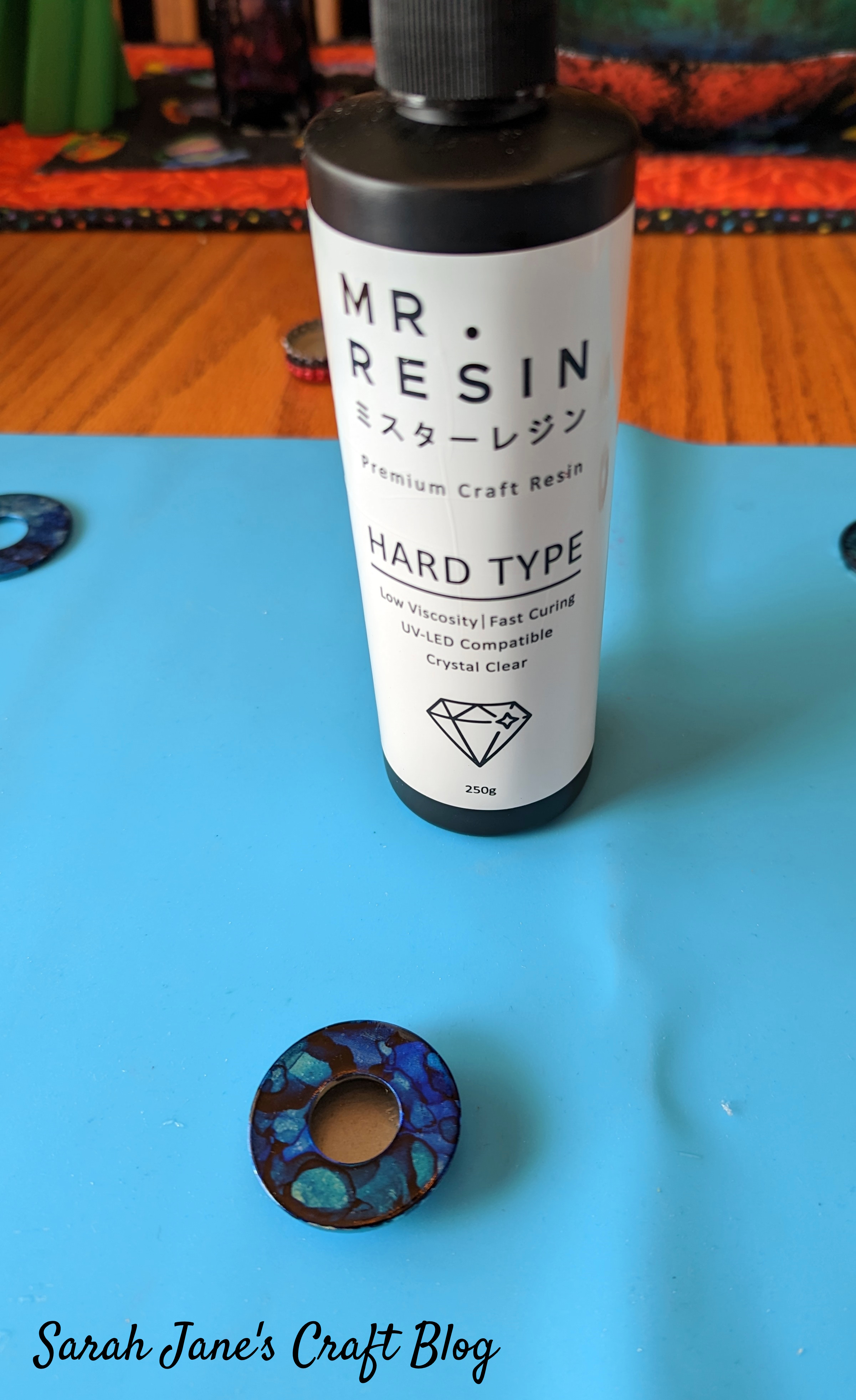 Mr. Resin 250g UV Resin Crystal Clear Hard Type UV Resin for Diy