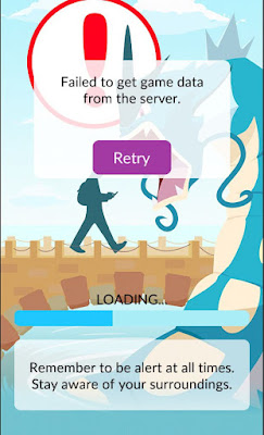 Failed To Get Game Data From Server Pokemon GO? Kemungkinan Banned