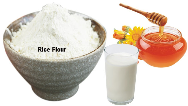 Rice Flour Face Mask For Glowing Skin and Pimples