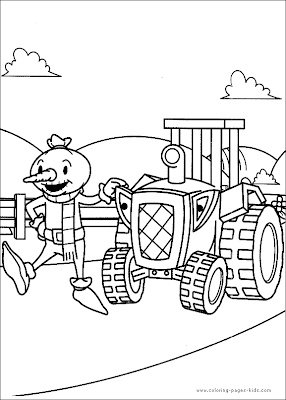 Bob the Builder Coloring Pages 