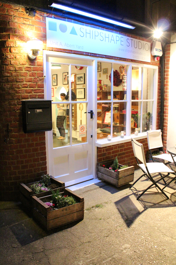 shipshape studio shop front