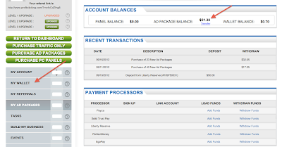 Cara withdraw ke liberty reserve,dari profitcliking