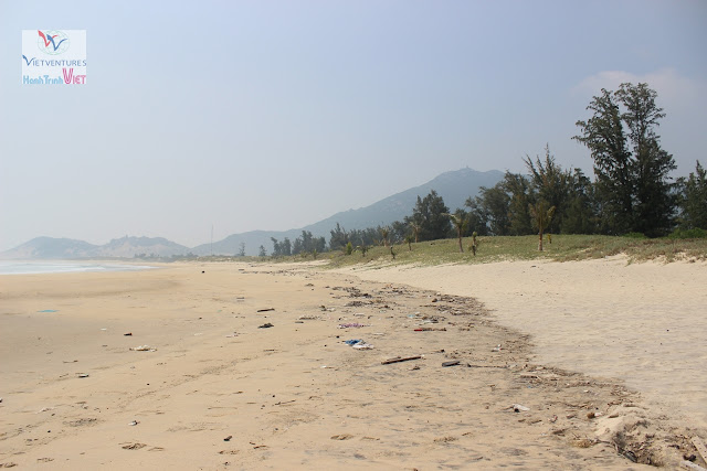Bãi biển hoang sơ Vĩnh Hội ở Bình Định