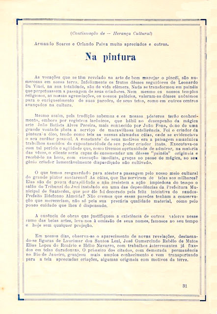 PROGRAMA DA FESTA DE NOSSA SENHORA DA CONCEIÇÃO - 1967 - PAG 31