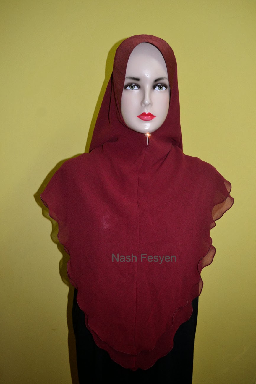 Nash Fesyen Pilihan Warna  Tudung  Pakaian