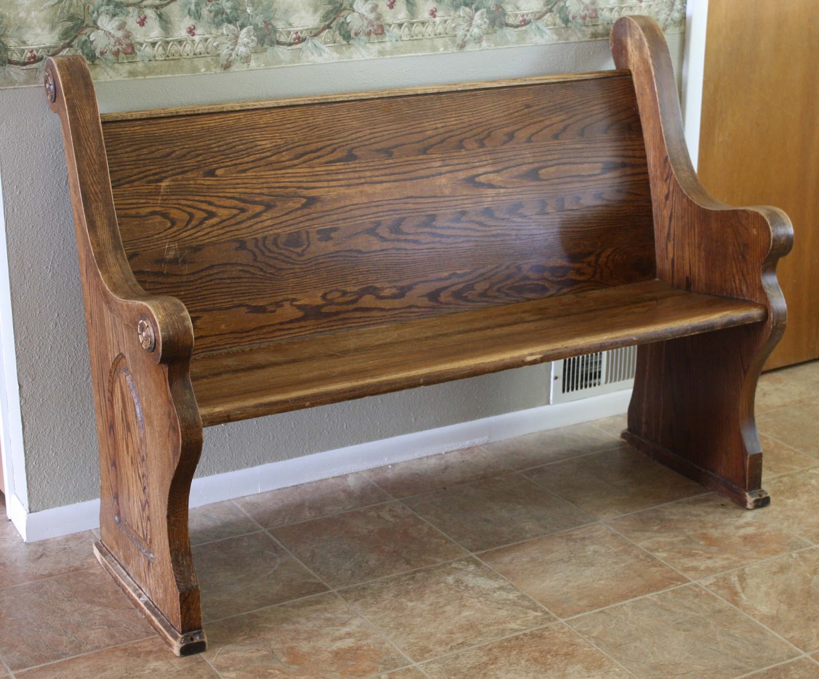 Running With Scissors: Church Pew to Mud Room Bench