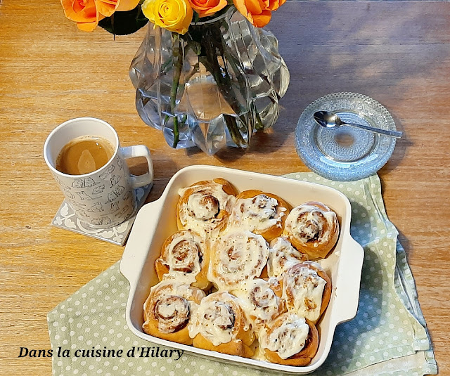 Brioche roulée à la pâte à tartiner et au pralin - Dans la cuisine d'Hilary