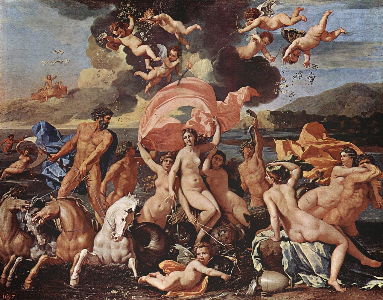 Nicolas Poussin, Le Triomphe de Venus (1635-1636)