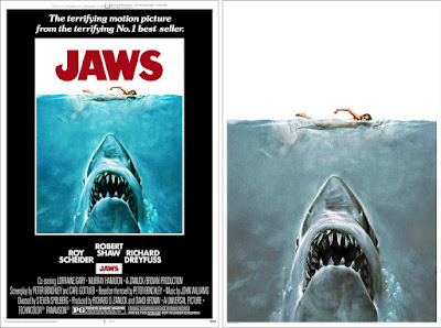 JAWS Movie Poster Screen Print by Roger Kastel x Mondo