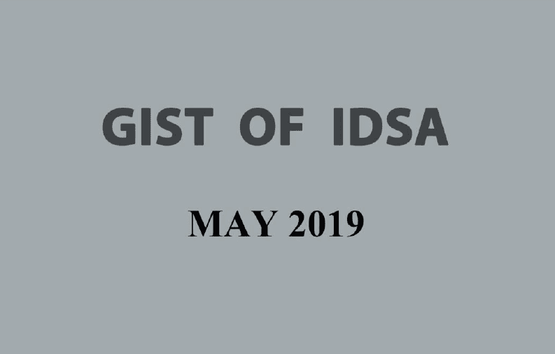 GIST of IDSA May 2019