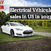 Sales of electric and  hybrid vehicles in the United States in 2023