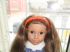 18" doll hairband