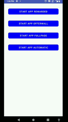 Start App Full Page Ads for Android