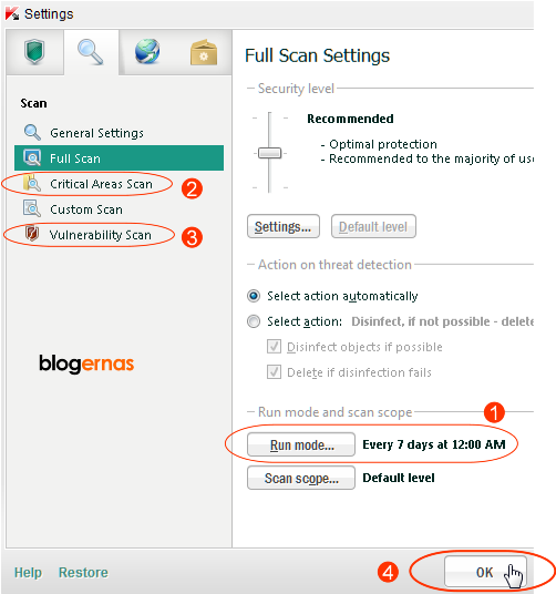 Agar Virus Mampus Otomatis dengan Kaspersky Anti-virus (KAV) 2012