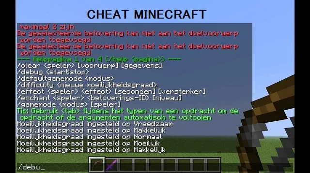 Cheat Minecraft