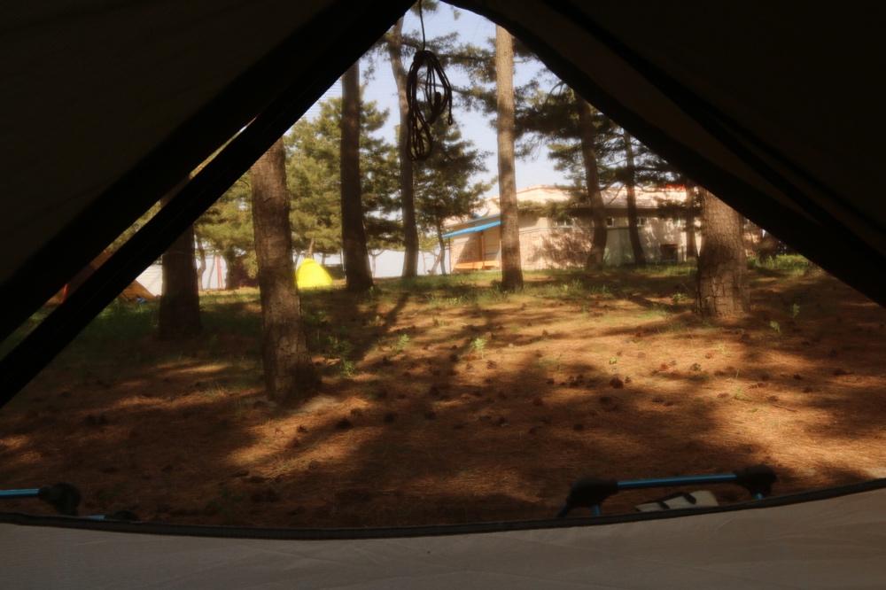 Tent view