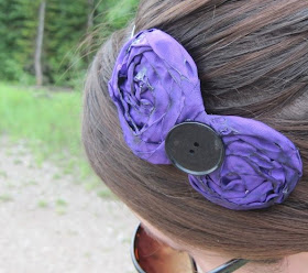 purple headband