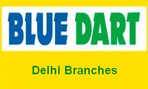 Delhi Blue Dart Branches