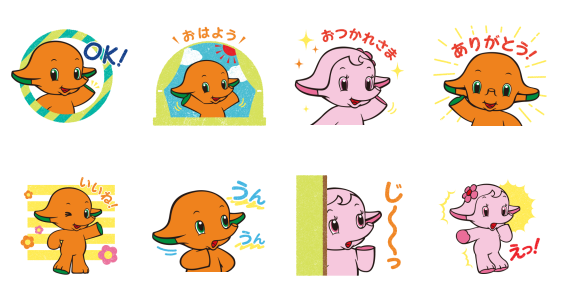 Sato-chan’s Everyday Stickers