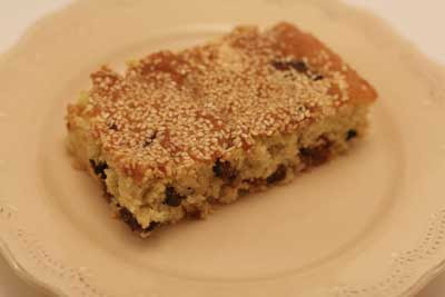 Turkish Fig Cake