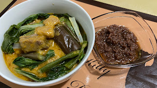 Beef and Ox tripe kare kare