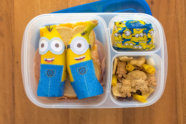 How to Make an Easy Minions Food Art School Lunch Recipe for Your Kids!