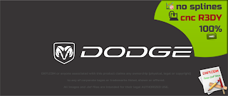 DODGE logo vector dxf free download