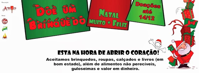 Ajude uma criança a ter um Natal “Muito + Feliz”