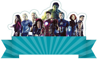 Avengers: Free Printable Mini Kit.