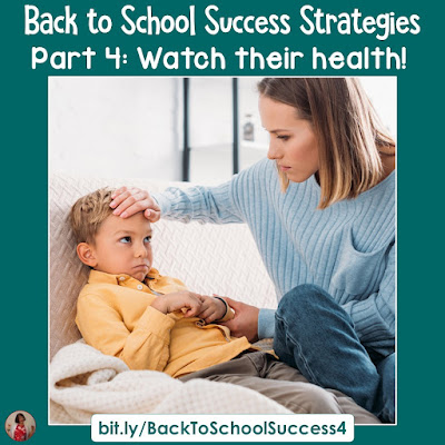 This is a series of 5 posts designed to make the return smooth and successful. This post has some ideas that will help you teach them about good health.