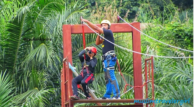 flying fox, menginap di malaysia