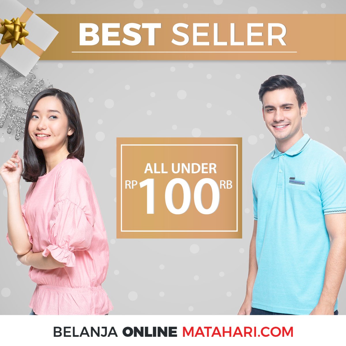 #Matahari - Promo All Under 100K & Voucher Diskon 10% Min Beli 100K