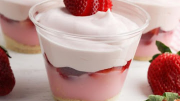 Quick and Easy Dessert Strawberry Parfait Recipe