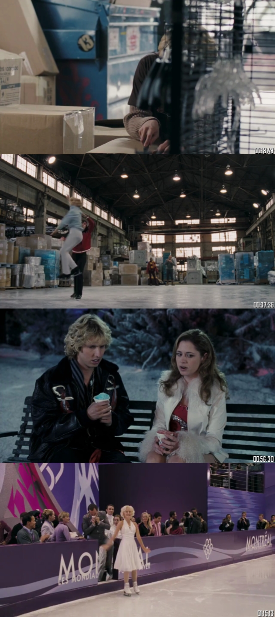 Blades Of Glory 2007 BRRip 720p 480p Dual Audio Hindi English Full Movie Download