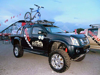 Modifikasi Mobil Isuzu D-Max 4X4