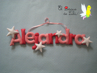 nombre-fieltro-felt-decoración-infantil-regalo-personalizado-name-banner-babyroom