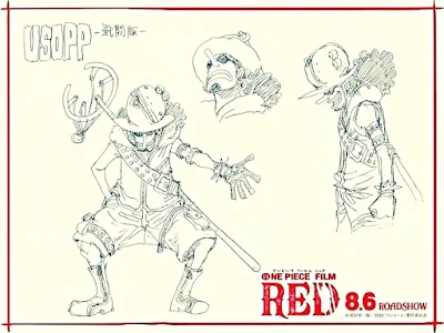 ONE PIECE FILM RED و أحدث صور Usopp