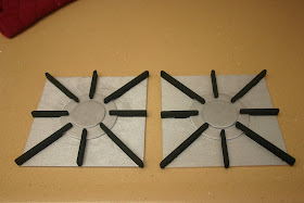 Honeybee Vintage: DIY Play Kitchen Part 1: Burners