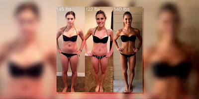 Kelsey Wells’ side-by-side photos prove that number on the scale doesn’t matter