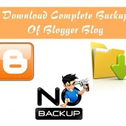How To Download a Complete Backup Of Your Blogger Blog