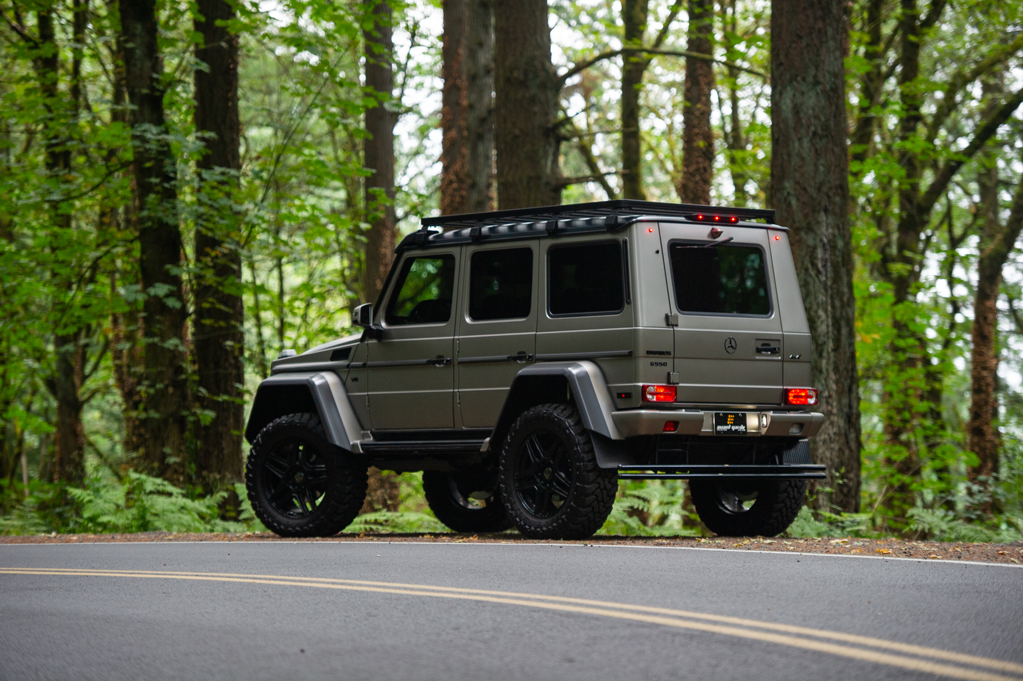 Mercedes-Benz G550 4×4² mit Brabus Safari-Paket