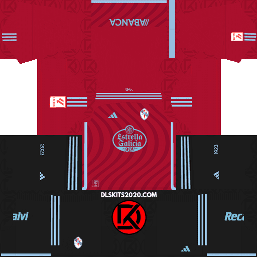 Celta de Vigo FC Kits 2023-2024 Adidas - Dream League Soccer Kits (Away)