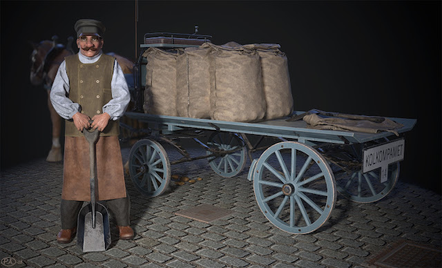 Coalman 3D model, Pakerman 2018