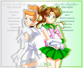 Sailor Cinderella & Sailor Jupiter