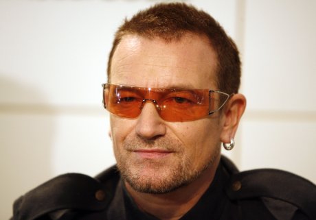 On Thursday rocker Bono of U2 was on the Ellen DeGeneres Show