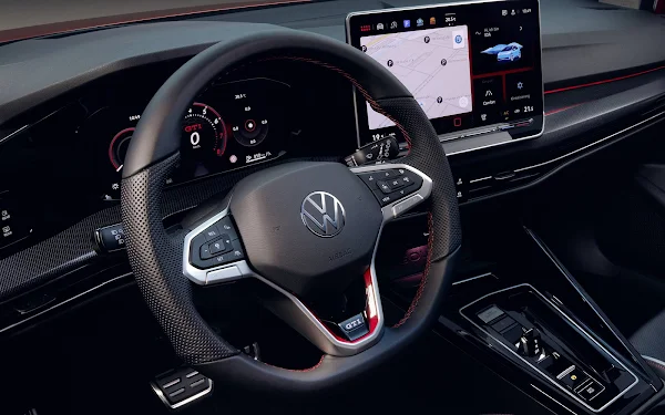 Novo VW Golf 2025 GTI - interior