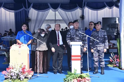 Kapal Bantu Rumah Sakit BRS ke Tiga TNI AL
